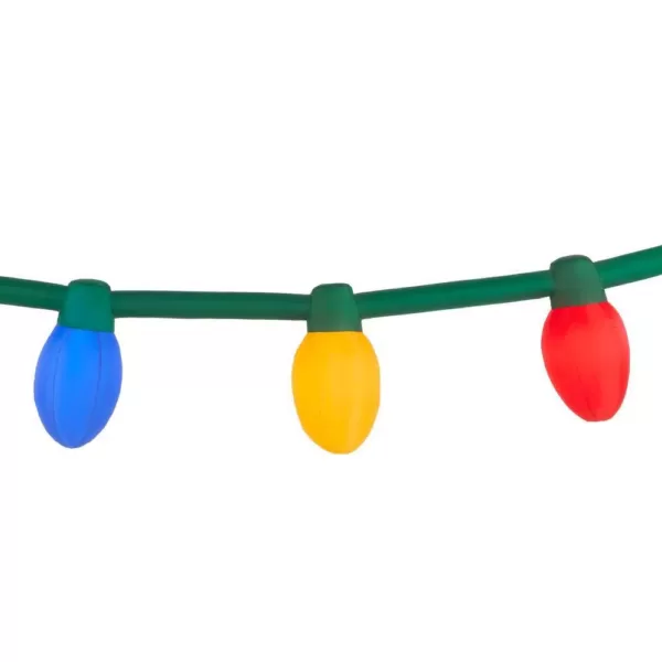 Airblown 2 ft. Inflatable 6 ct. Multi Color Christmas Light Bulb String