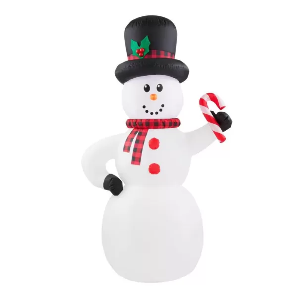 Home Accents Holiday 6.5 ft. Inflatable Snowman