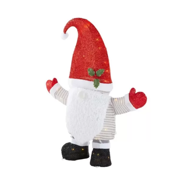 Home Accents Holiday 3 ft. Yuletide Lane LED Large Christmas Gnome